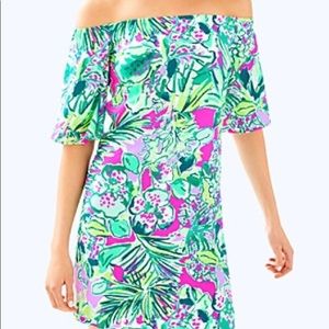 Lilly Pulitzer off the Shoulder Dress